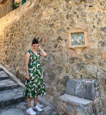 Shireen schwanger auf Mallorca